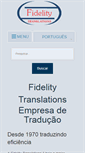 Mobile Screenshot of fidelity.com.br
