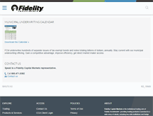 Tablet Screenshot of capitalmarkets.fidelity.com