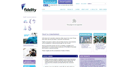 Desktop Screenshot of fidelity.com.lb