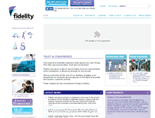 Tablet Screenshot of fidelity.com.lb