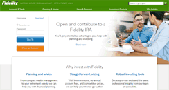 Desktop Screenshot of fidelity.com